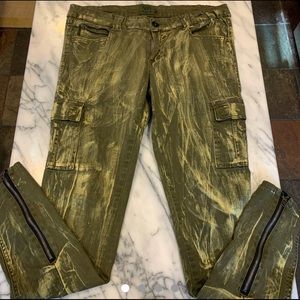 Tripp NYC Distressed Bleached Skinny Jeans Sz 15